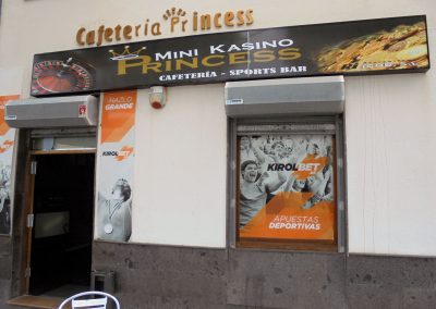 BAR – CAFETERÍA PRINCESS MINI KASINO