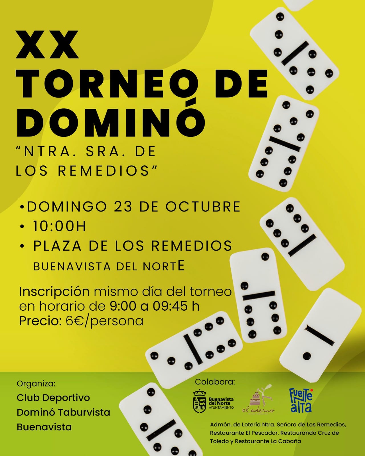 XX Torneo de Dominó "Ntra. Sra. de Los Remedios".