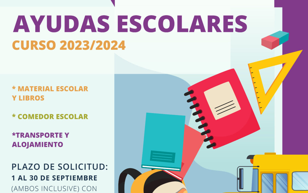 Convocatoria Ayudas Escolares 2023/2024