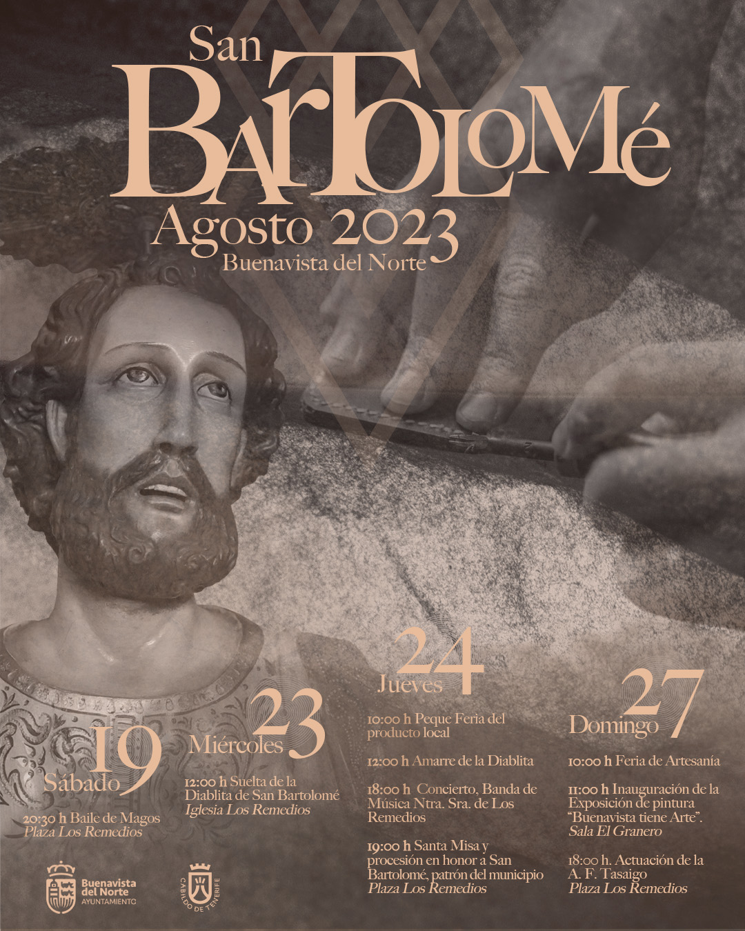 Cartel de las fiestas San Bartolomé