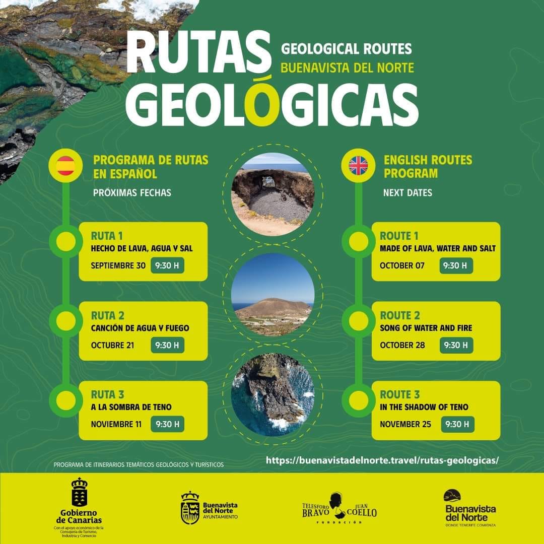 Rutas Geológicas Buenavista del Norte - 1ª Ruta "Hecho de Lava, Agua y Sal"