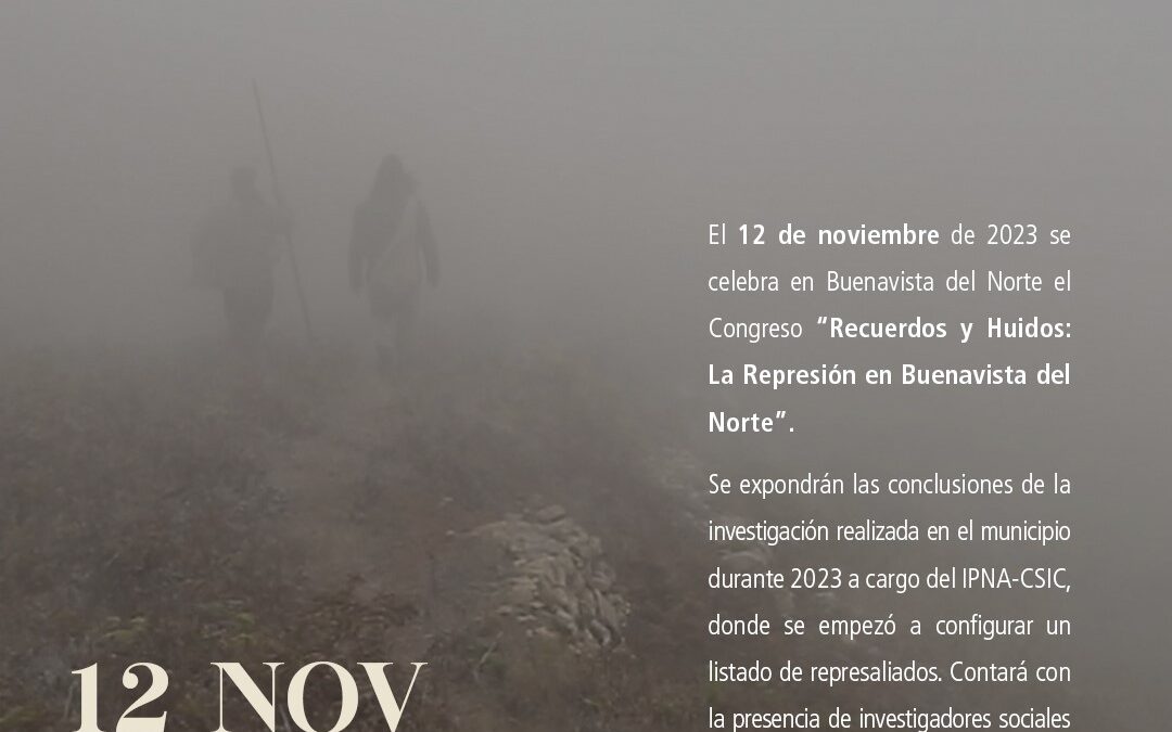 Buenavista del Norte acoge este domingo un congreso sobre la represión en el municipio que conjuga antropología, fotografía y cine