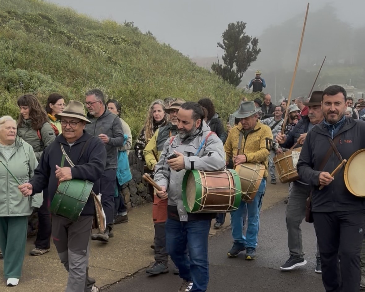 Procesión en honor al Hermano Pedro en Teno Alto Procesión en honor al Hermano Pedro en Teno Alto