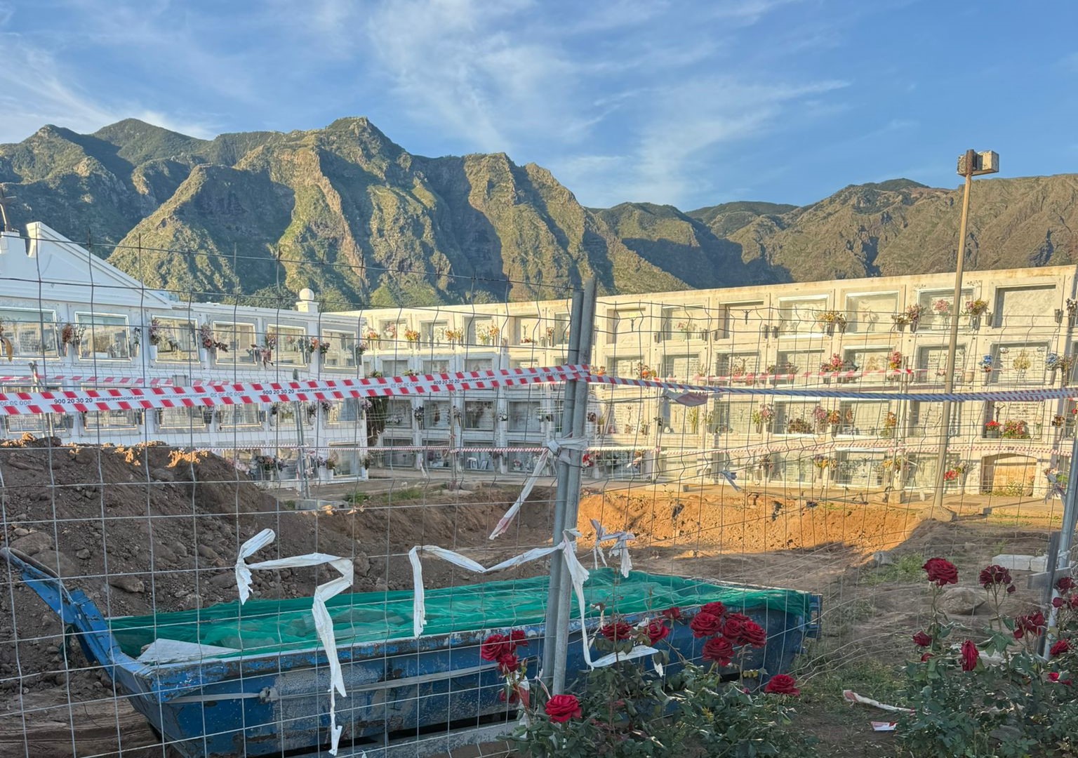 Obras cementerio Buenavista del Norte Obras cementerio Buenavista del Norte