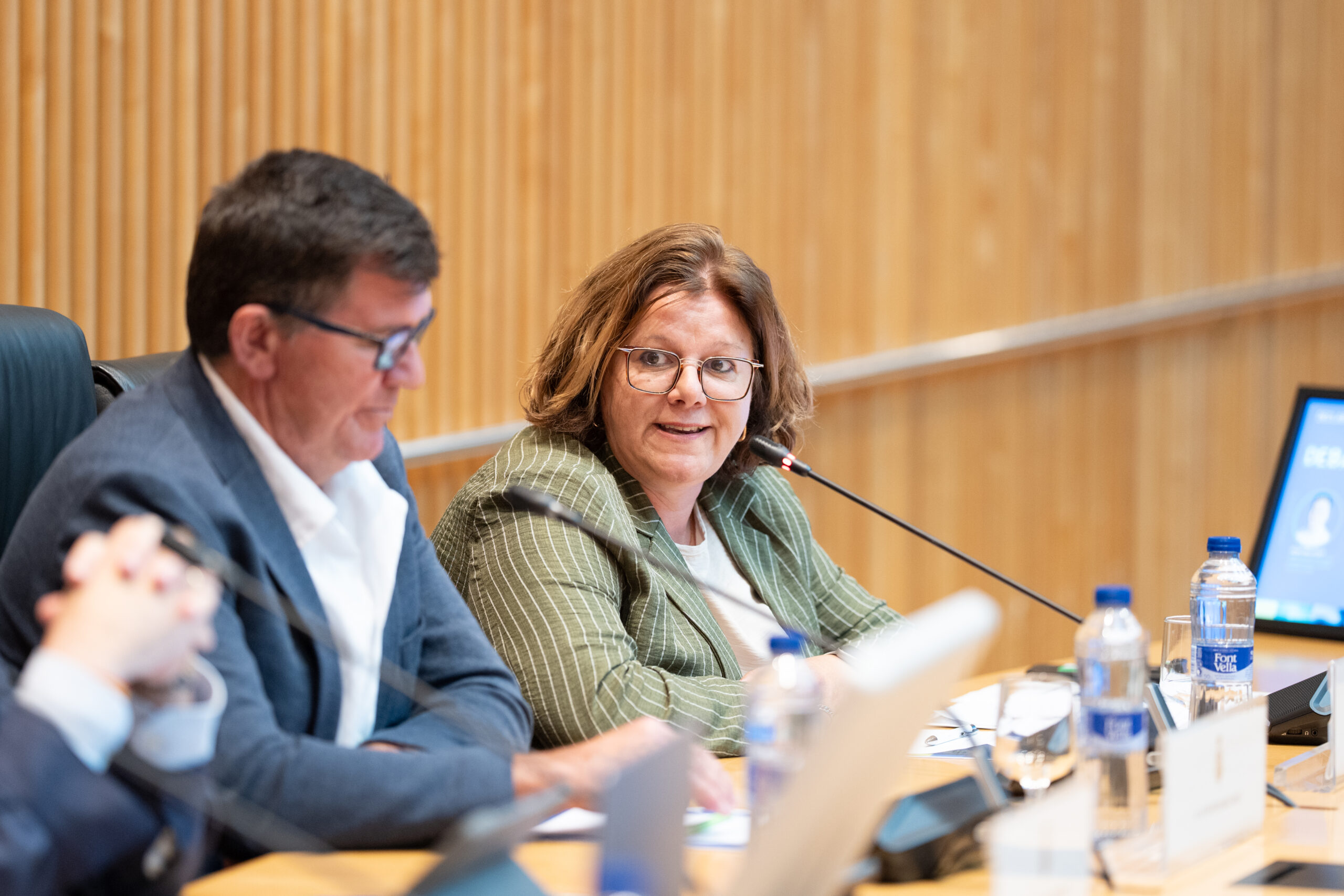 Eva García intervino en la mesa redonda de la jornada