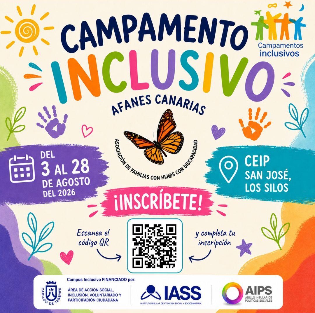 CAMPAMENTOS INCLUSIVOS 2026