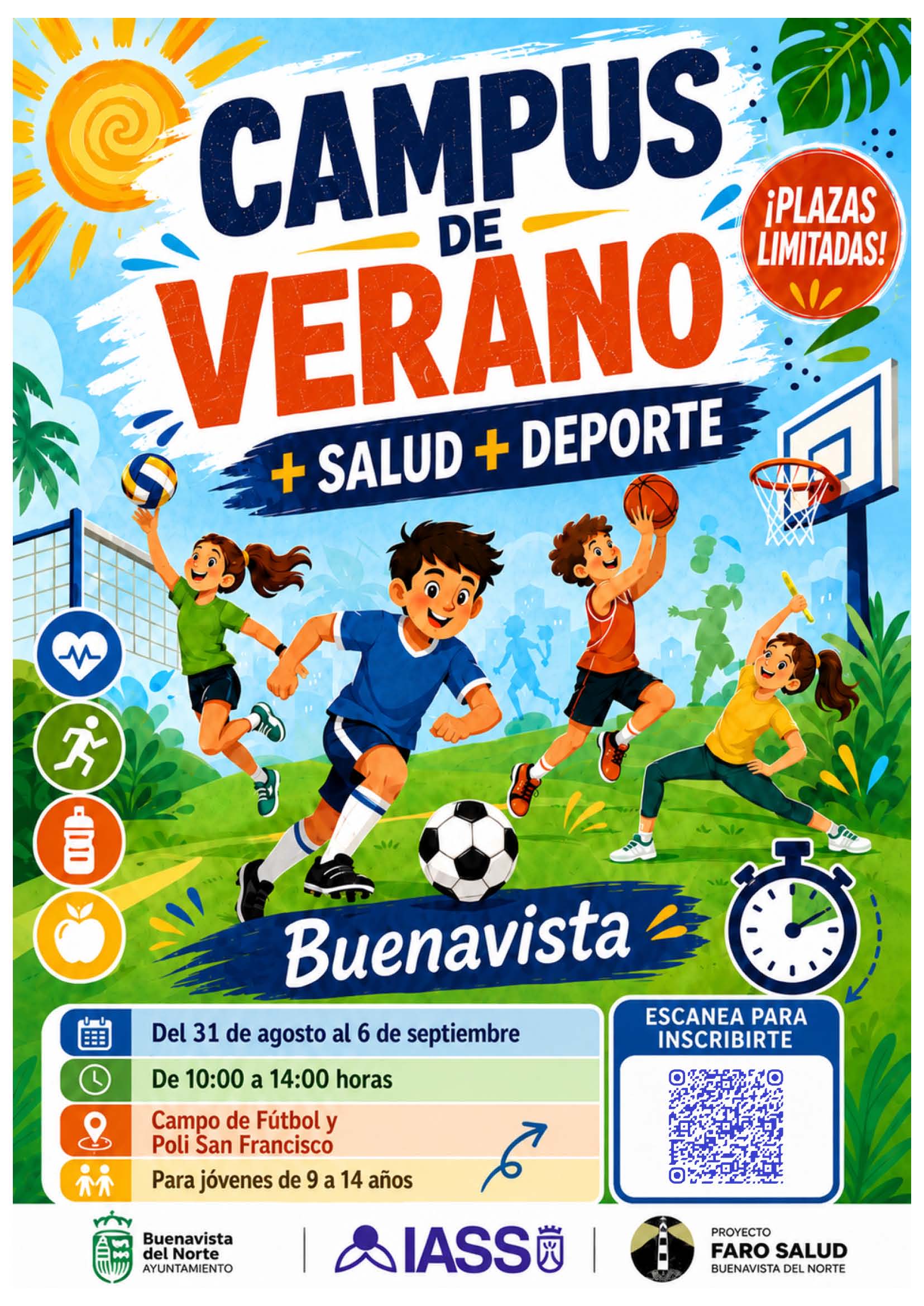 CAMPUS DE VERANO + SALUD + DEPORTE